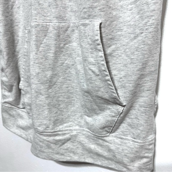 Nike Dri Fit Obsessed Light Gray Sleeveless Half Zip Am Hoodie Size XS - Picture 6 of 10
